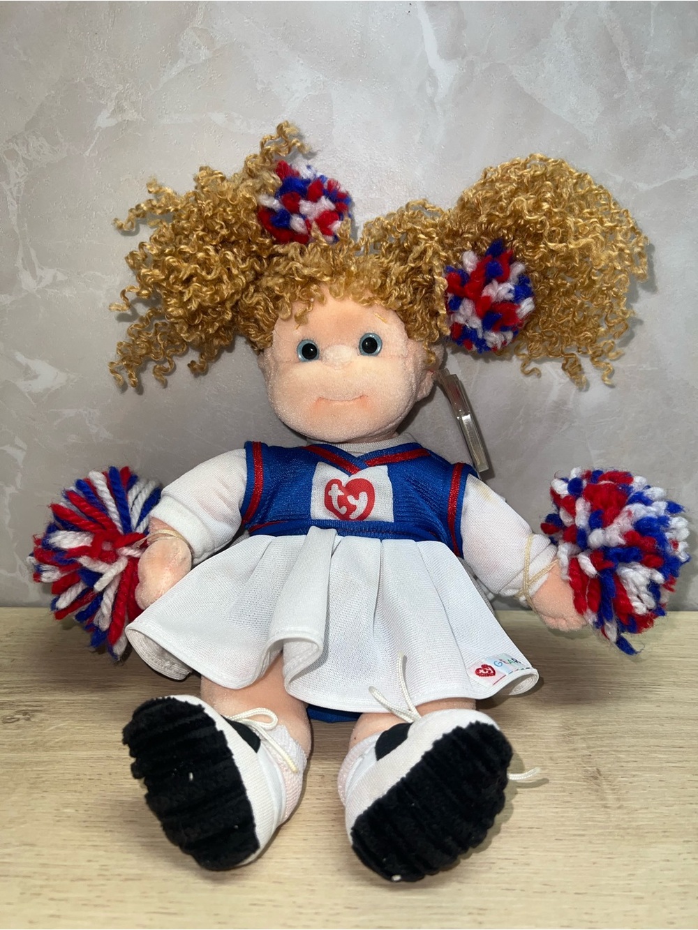⭐ Vintage 2000 Ty Beanie Kids “Princess” Cheerleader Doll